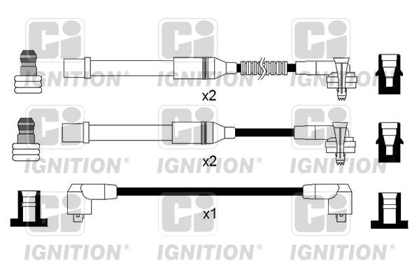 QUINTON HAZELL Комплект проводов зажигания XC1213